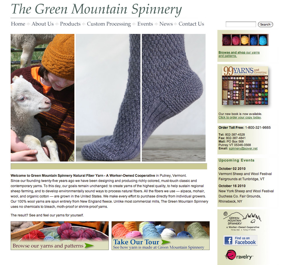 Sample - Yarn Company Site